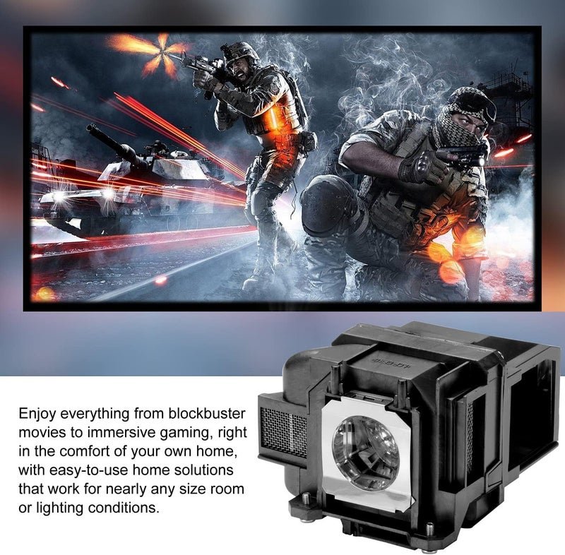 Litance Projector Lamp Bulb for Epson ELPLP88 V13H010L88 Powerlite Home Cinema 1040 2030 2040 2045 640 740HD EX3240 EX7240 EX9200 EX5240 EX5250 VS240 97H 98H S27 S31+ U32+ Projector Bulb Replacement - Image 5